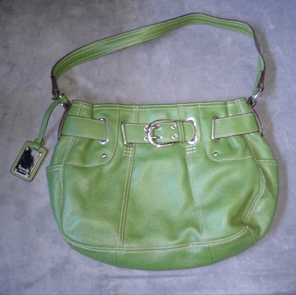 Green Tignanello Purse - Picture 1 of 11